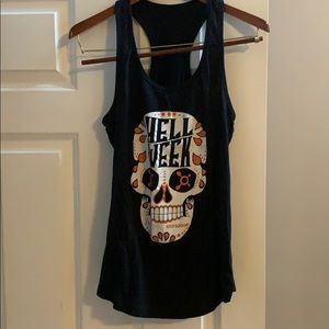 Orange theory hell week tank top